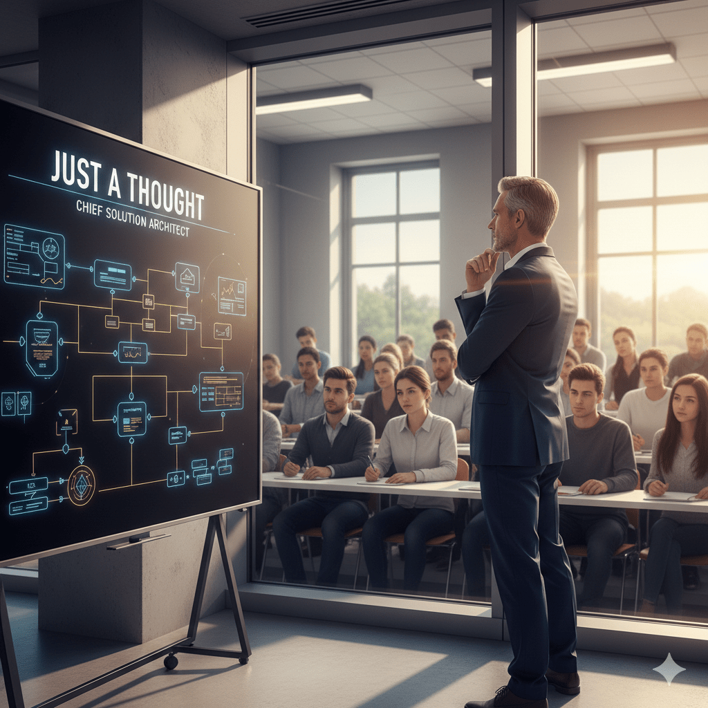 Just a Thought from our Chief Solution Architect